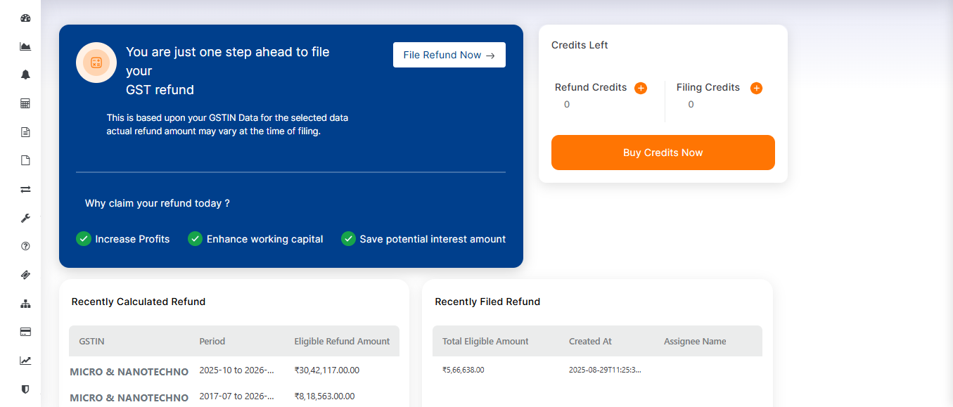 GST Refund Software